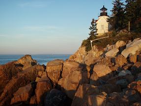 Sunrise at Bass Harbor Light House, Acadia NP