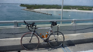 Turnaround point at Sebastian Inlet