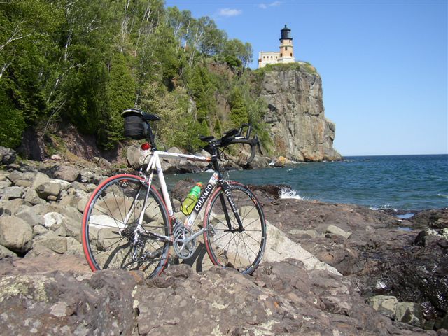Superior Bike at Lake Superior