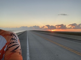 Daybreak on another Florida long-distance ride