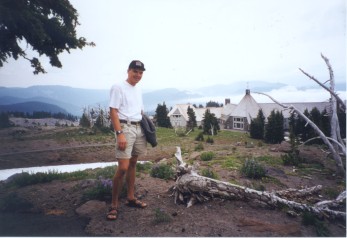 Bei der Timberline Lodge am Mt. Hood