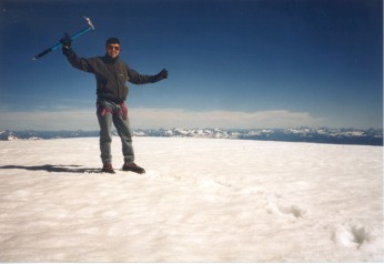 Am Gipfel des Mt. Baker, 3100m