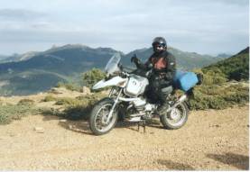 Thomas on top of Taza national park