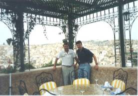 terrace overlooking Fes