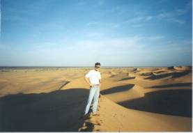 sunrise in Erg Chebbi