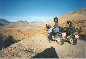 coming down Tizi-n-Test