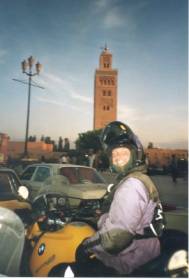 sunset in Marrakesh at Kotoubia